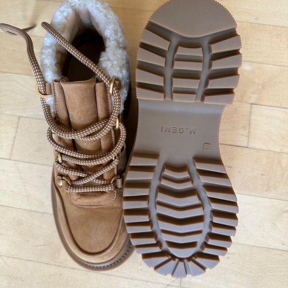 NEW M.gemi Alpine Due Shearling ankle boot, 36/6. GD1024 - Picture 7 of 8